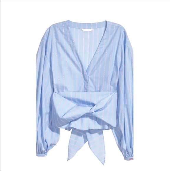 H&M Tops - Woman’s H&M stripes blouse/shirt